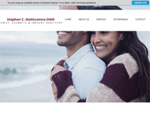 Tablet Screenshot of drmalinconico.com